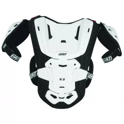 Παιδική προστασία θώρακα LEATT 5.5 Pro-White/Black