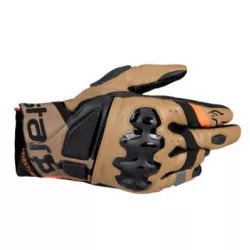 Γάντια μηχανής ALPINESTARS BELIZE V3 DRYSTAR BLACK/BROWN Γάντια μηχανής ALPINESTARS BELIZE V3 DRYSTAR BLACK/BROWN