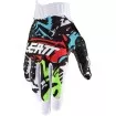 Γάντια μηχανής motocross LEATT 1.5 GripR-Zebra thumb