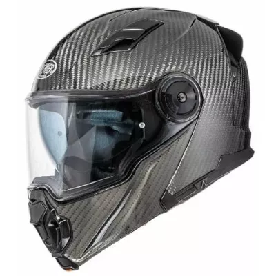 Κράνος μηχανής Premier Landcruiser Carbon BLACK FLIP-UP