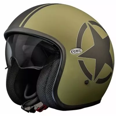 Κράνος μηχανής PREMIER Vintage Star SG MILBM