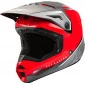 Κράνος motocross FLY RACING Formula Kinetic Vision-Red/Grey thumb