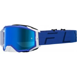 Μάσκα μηχανής motocross FLY RACING Zone Pro Grey - Sky Blue Lens Μάσκα μηχανής motocross FLY RACING Zone Pro Grey - Sky Blue Lens