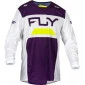 Μπλούζα μηχανής motocross FLY RACING Kinetic Reload- Deep Purple/White/Hi-Vis thumb