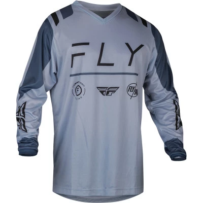 Μπλούζα motocross FLY RACING F-16 Riding - Arctic Grey/Stone