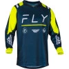Μπλούζα μηχανής motocross FLY RACING F-16 Riding -Navy/Hi-Vis/White