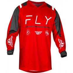 Μπλούζα μηχανής motocross FLY RACING F-16 Riding -Red/Charcoal/White Μπλούζα μηχανής motocross FLY RACING F-16 Riding -Red/Charcoal/White