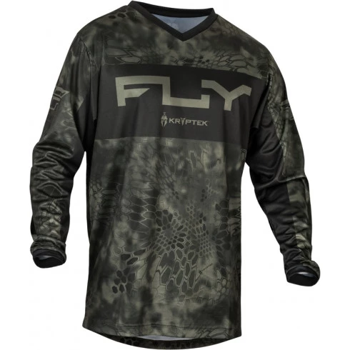 Μπλούζα μηχανής motocross FLY RACING F-16 Riding Kryptec S.E. -Moss Grey/Black Μπλούζα μηχανής motocross FLY RACING F-16 Riding Kryptec S.E. -Moss Grey/Black