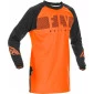 Μπλούζα μηχανής motocross FLY RACING Windproof-Orange/Black thumb