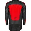 Μπλούζα μηχανής motocross FLY RACING Evolution DST - Black/Red thumb