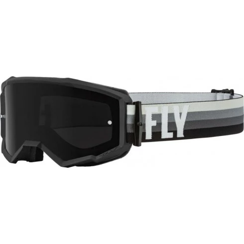 Μάσκα μηχανής motocross FLY RACING Zone Black/Grey - Dark Smoke Lens Μάσκα μηχανής motocross FLY RACING Zone Black/Grey - Dark Smoke Lens