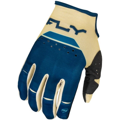Γάντια μηχανής FLY RACING Kinetic Reload- Ivory/Navy/Cobalt