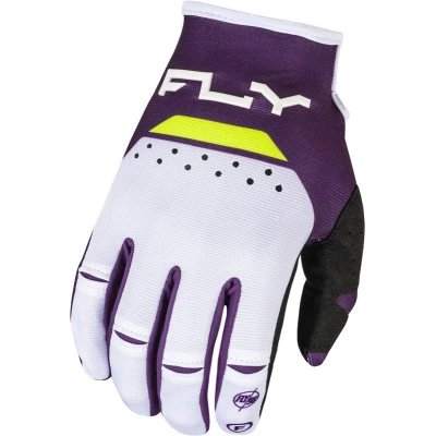 Γάντια μηχανής FLY RACING Kinetic Reload- Deep Purple/White/Hi-Vis