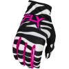 Γάντια μηχανής FLY RACING Lite Uncaged- Black/White/Neon