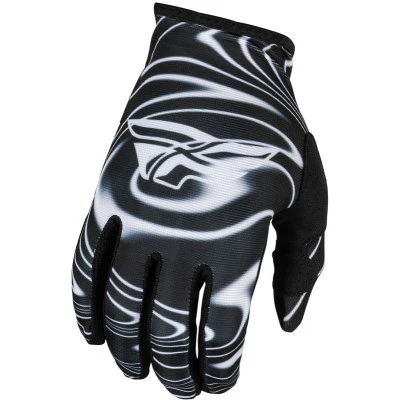 Γάντια μηχανής FLY RACING Lite Warped- Black/White