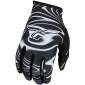 Γάντια μηχανής FLY RACING Lite Warped- Black/White thumb