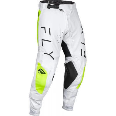 Παντελόνι μηχανής FLY RACING Evolution DST -White/Hi-Vis