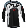 Μπλούζα μηχανής motocross FLY RACING Lite- Black/White/Denim Grey