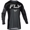 Μπλούζα motocross FLY RACING Lite- Charcoal/Black thumb