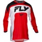 Μπλούζα μηχανής motocross FLY RACING Lite- Red/White/Black thumb