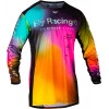 Μπλούζα μηχανής motocross FLY RACING Lite Legacy L.E.- Fuschia/Electric Blue/Hi-Vis