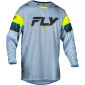 Μπλούζα μηχανής motocross FLY RACING Kinetic Prix- Ice Grey/Charcoal/Hi-Vis thumb