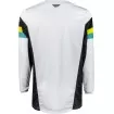 Μπλούζα motocross FLY RACING Kinetic Prix- White/Black/Hi-Vis thumb
