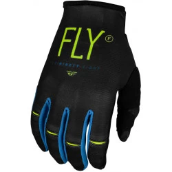 Παιδικά γάντια μηχανής FLY RACING Kinetic Prodigy- Charcoal/Neon Green/True Blue
