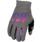 Παιδικά γάντια μηχανής FLY RACING F-16- Grey/Pink/Purple thumb