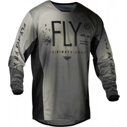 Παιδική μπλούζα motocross FLY RACING Kinetic Prodigy- Black/Light Grey Παιδική μπλούζα motocross FLY RACING Kinetic Prodigy- Black/Light Grey
