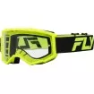 Παιδική μάσκα μηχανής motocross FLY RACING Focus Black/Hi-Vis - Clear Παιδική μάσκα μηχανής motocross FLY RACING Focus Black/Hi-Vis - Clear thumb