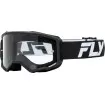 Παιδική μάσκα μηχανής motocross FLY RACING Focus White/Black - Clear  thumb