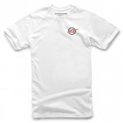 Μπλουζάκι ALPINESTARS TEE TRACK WHITE