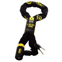 Αντικλεπτική αλυσίδα μοτοσυκλέτας με κλειδαριά AUVRAY C-BLOC 120 Αντικλεπτική αλυσίδα μοτοσυκλέτας με κλειδαριά AUVRAY C-BLOC 120