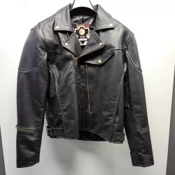 Δερμάτινο μπουφάν μηχανής PISTOL PETE BLACK Δερμάτινο μπουφάν μηχανής PISTOL PETE BLACK