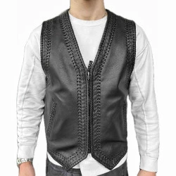 Δερμάτινο γιλέκο μηχανής ROADER INDIAN Δερμάτινο γιλέκο μηχανής ROADER INDIAN