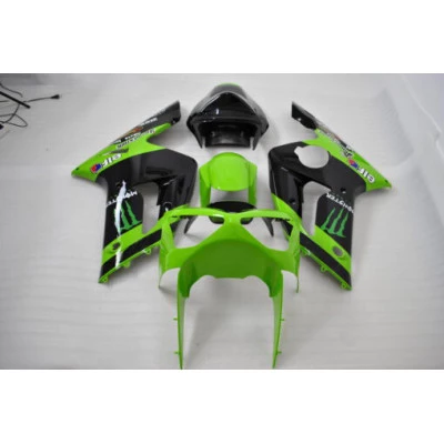 Σετ πλαστικά μοτοσυκλέτας για KAWASAKI ZX6R 2003-2004