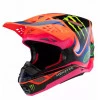 Κράνος μηχανής motocross ALPINESTARS SM10 Deegan OR/PU/PK