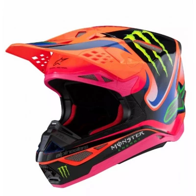 Κράνος motocross ALPINESTARS SM10 Deegan OR/PU/PK