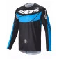 Μπλούζα μηχανής motocross Alpinestars TECHSTAR DREEM BLACK/BLUE