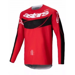 Μπλούζα μηχανής motocross Alpinestars TECHSTAR DREEM RED/BLACK Μπλούζα μηχανής motocross Alpinestars TECHSTAR DREEM RED/BLACK