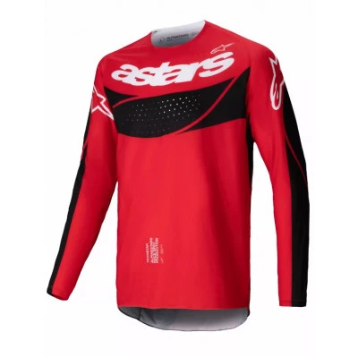 Μπλούζα motocross Alpinestars TECHSTAR DREEM RED/BLACK