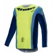 Μπλούζα μηχανής motocross Alpinestars TECHSTAR MELT YELLOW/BLUE thumb