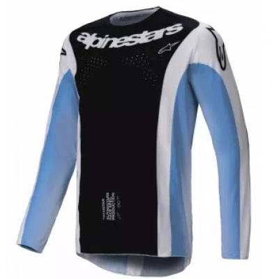 Μπλούζα motocross Alpinestars TECHSTAR MELT BLACK/BLUE