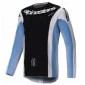 Μπλούζα μηχανής motocross Alpinestars TECHSTAR MELT BLACK/BLUE thumb