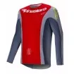 Μπλούζα μηχανής motocross Alpinestars TECHSTAR MELT RED/GRAY thumb
