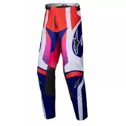 Παιδικό παντελόνι motocross Alpinestars YTH RACER WURX MULTI/WHITE Παιδικό παντελόνι motocross Alpinestars YTH RACER WURX MULTI/WHITE
