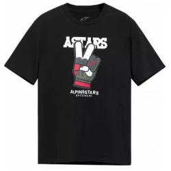 Κοντομάνικο μπλουζάκι ALPINESTARS CS PEACEOUT Black Κοντομάνικο μπλουζάκι ALPINESTARS CS PEACEOUT Black