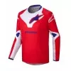 Παιδική μπλούζα motocross ALPINESTARS YTH RACER VEIL RED/WHITE Παιδική μπλούζα motocross ALPINESTARS YTH RACER VEIL RED/WHITE