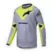 Παιδική μπλούζα motocross ALPINESTARS YTH RACER VEIL GRAY/YELLOW thumb